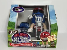 M&M's Red, White & Blue Motorcycle Candy Dispenser