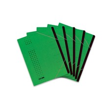 ELBA 400002025 File Folder Chic Pack of 5 A4 7 Compartments with Blank Tabs Card