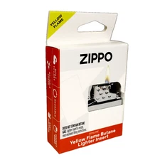 Genuine Zippo lighter butane soft yellow EDC insert new in box