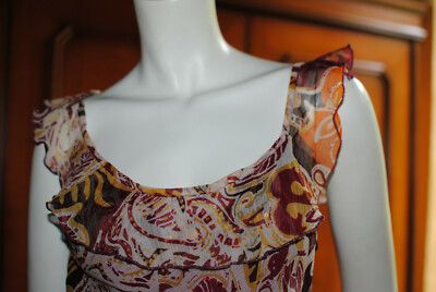 TRES BEAU CHALE Gris Tricote A La Main Neuf #Ckdb EUR 25,00 - FR