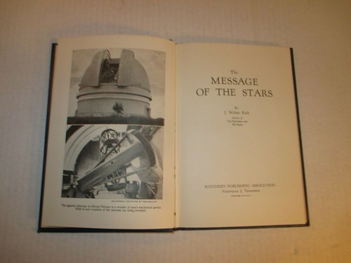 The Message Of The Stars Walter Rich 1950 HC RARE . - Foto 3 di 8