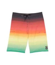O'Neill L70052 Big Kids Multicolor Hyperfreak Aloha Fade Shorts Size 28W
