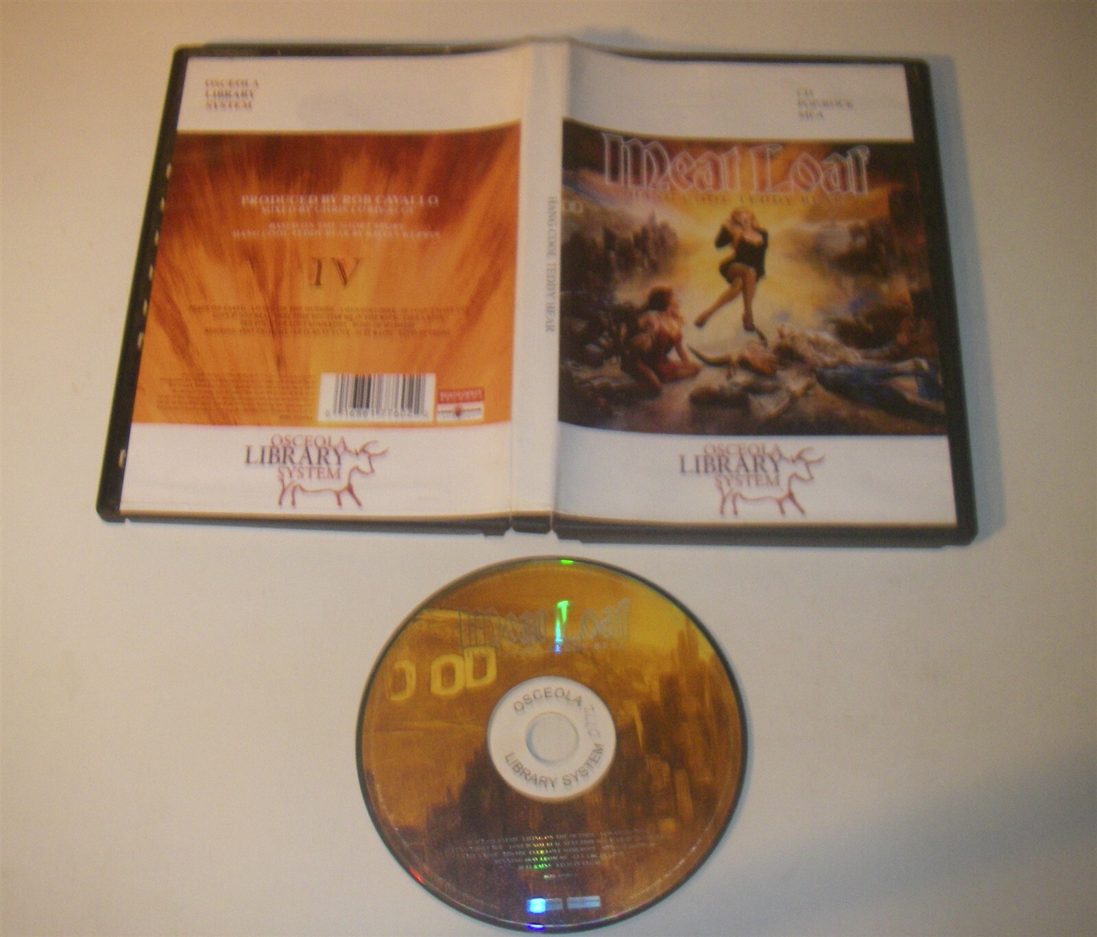 MEAT LOAF HANG COOL TEDDY BEAR LIBRARY CD T1973 eBay