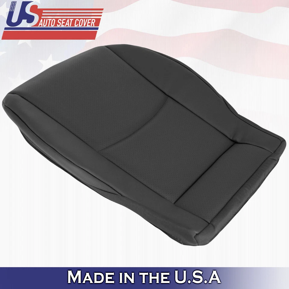 Cubierta inferior de cuero negra para pasajero Mercedes Benz C230 C320 2001 a 2004 Foto 4 de 4