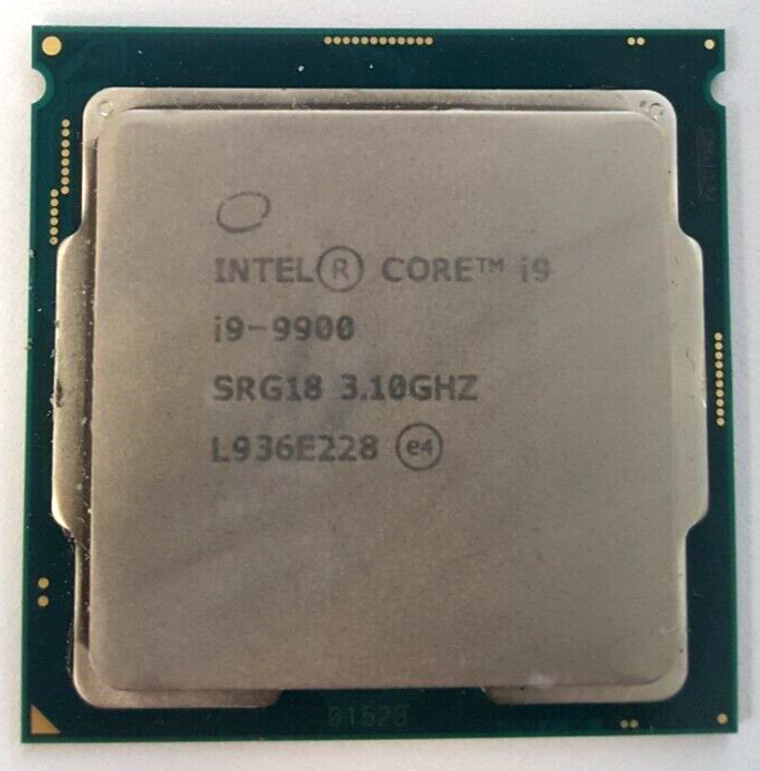 Intel Core i9-9900 3.10GHz 16MB 8-Core LGA1151  Processor CPU SRG18