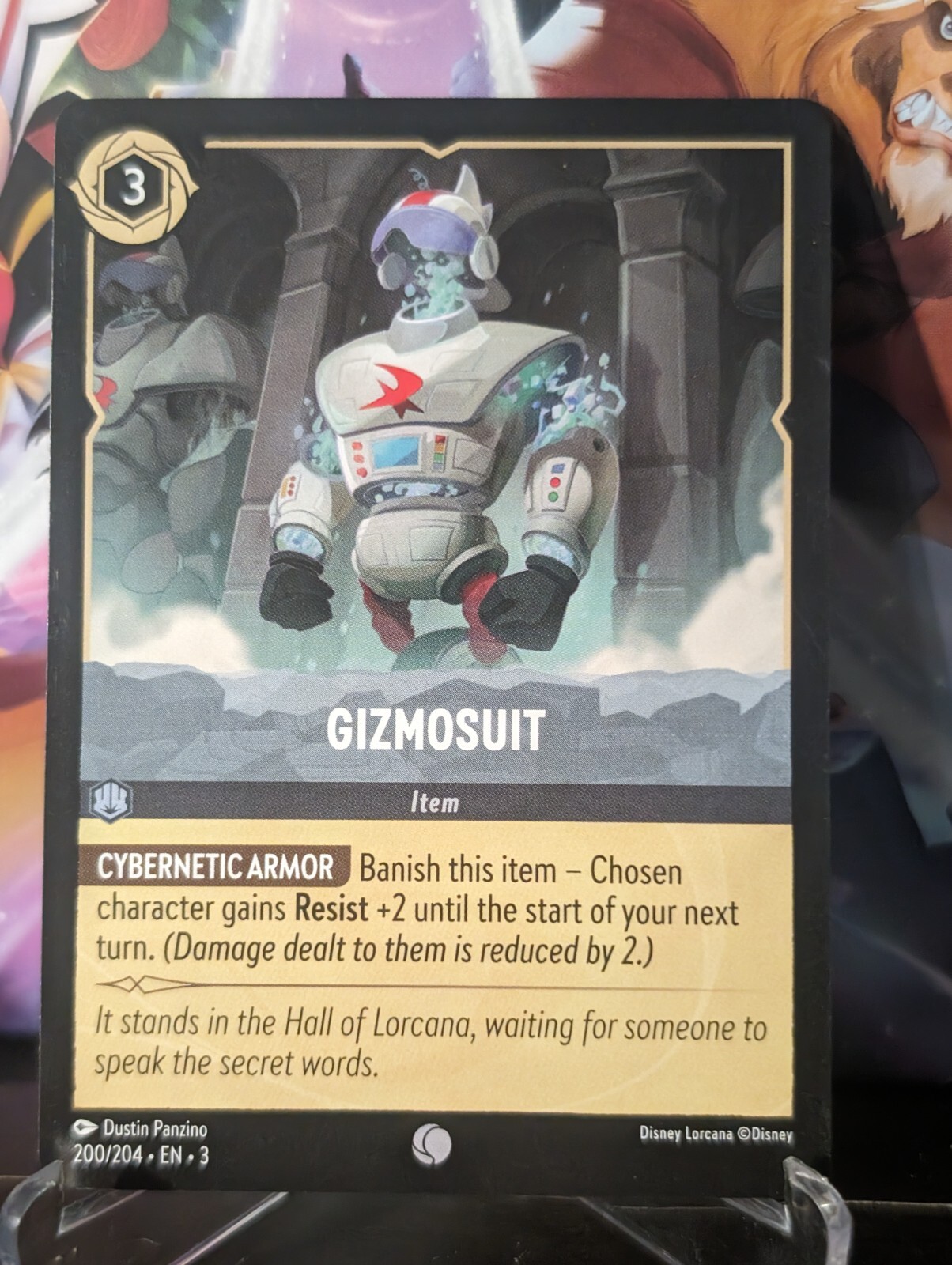 Gizmosuit Into the Inklands 200/204 Lorcana TCG Card NM/M Regular