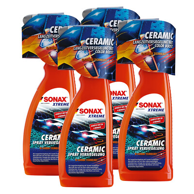 SONAX XTREME 4x 750 ml Ceramic Spray Versiegelung Lack Schutz Lackversiegelung