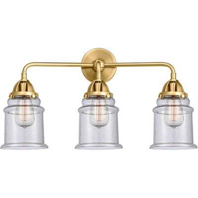 Innovations Lighting 288-3W-SG-G184-LED Nouveau 2 Canton Bathroom Vanity Light