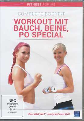 Complete Bodyfit Workout mit Bauch Beine Po Special DVD NEU Fitness For Me