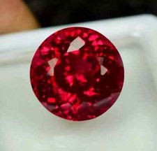 10.22 Ct Natural Certified BURMA Pigeon Blood Red Ruby Unheated Loose Gemstone