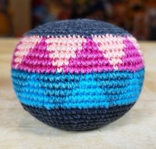 Vintage 90s  Hacky Sack hackysacks Footbag Woven vtg  90's READ