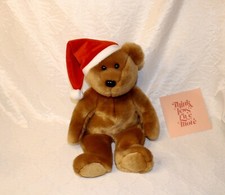 Vintage TY BEANIE BABY BABIES WITH TAG BEAR CHRISTMAS 1997 TEDDY 12-25-1996