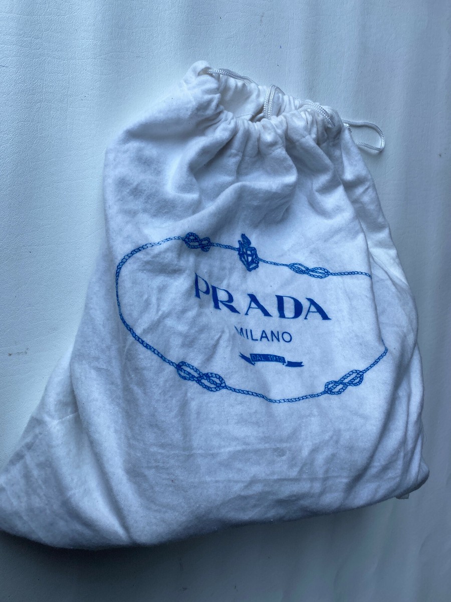 Authentic Vintage PRADA Grey Quilted Nylon Chain Tote Hand Bag