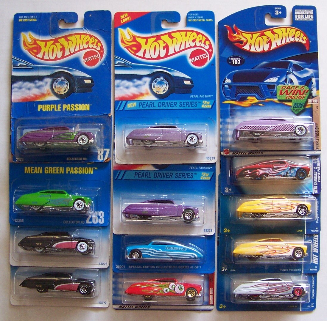 Hot Wheels Purple Passion Lot of 13 Variations | 390 | eBay