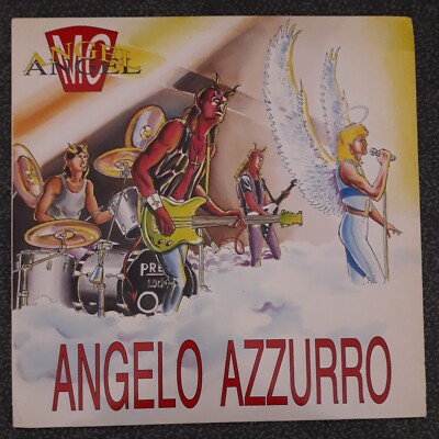 ANGELO AZZURRO - ANGEL MC - MAXI 45 GIRI 1991 SOUNDS GOOD RECORDS - SGR 264