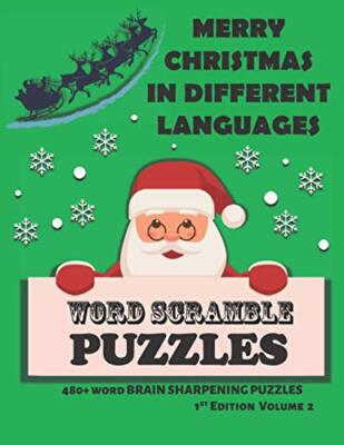 Quan - FROHE WEIHNACHTEN IN VERSCHIEDENEN SPRACHEN WORT SCRAMBLE PUZZLES - J555z