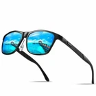 UV400 Men's Aluminium Frame Polarized Colored Sunglasses Driving Outdoor Fishing