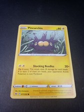 Pokemon Sword & Shield Pincurchin Common Card 077/202 NM