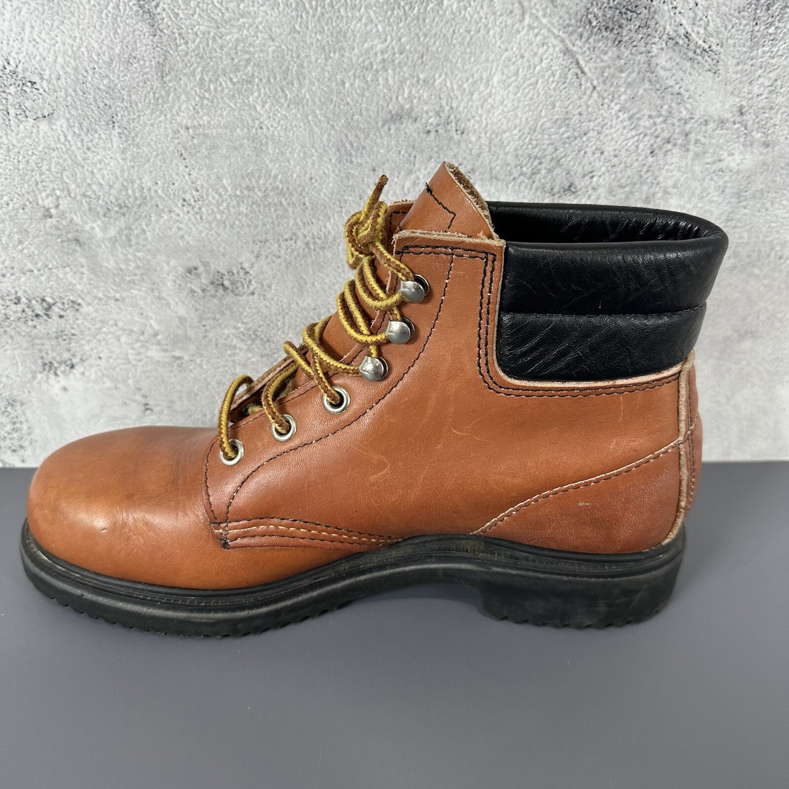 SAOLA Stivali da lavoro donna pelle Red Wing TAGLIA 7 B super suola 2308 VINTAGE