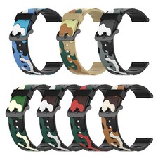 Camouflage Color Replacement Smart Watch Band For Fitbit Versa Versa Lite