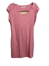 Athleta Womens Dress Size Small Pink Heathered Dress
