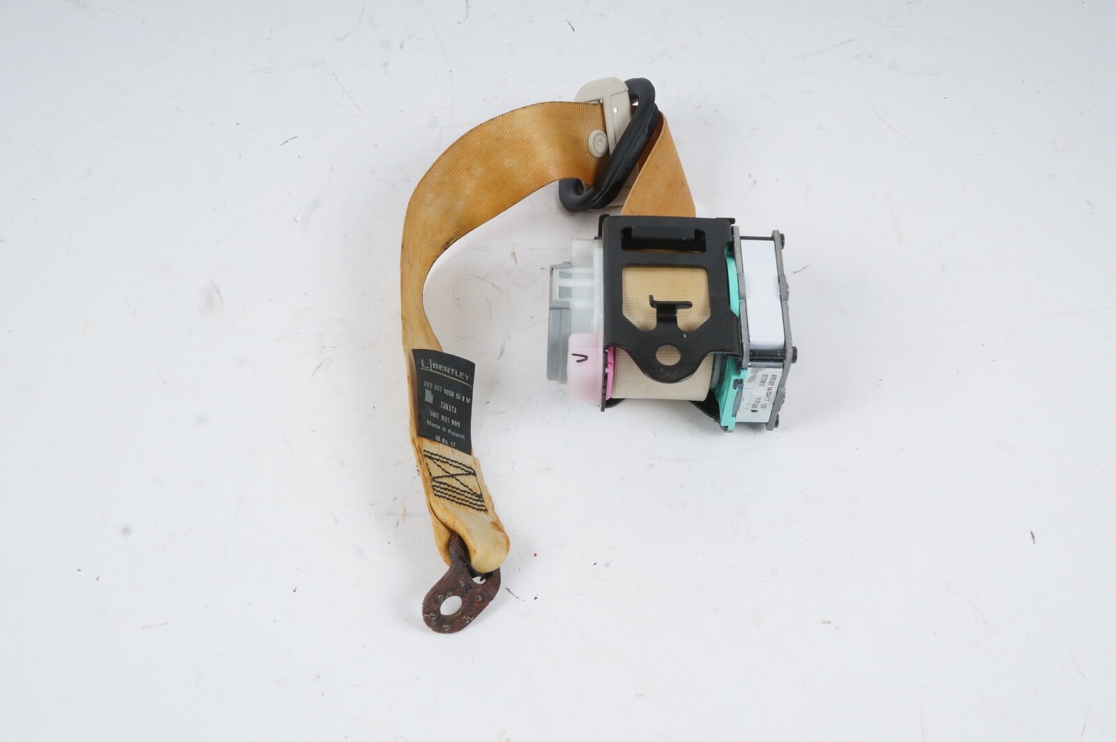 Rear Left Driver Side Seat Belt Retractor OEM 3Y5857805C Bentley Mulsanne 10-20