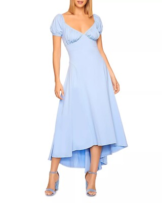 susana monaco off the shoulder dress Susana Monaco Off Shoulder High-Low Dress