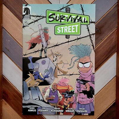SURVIVAL STREET #1 NM, New (Dark Horse 2022) 1st issue! Dystopian Sesame Street!