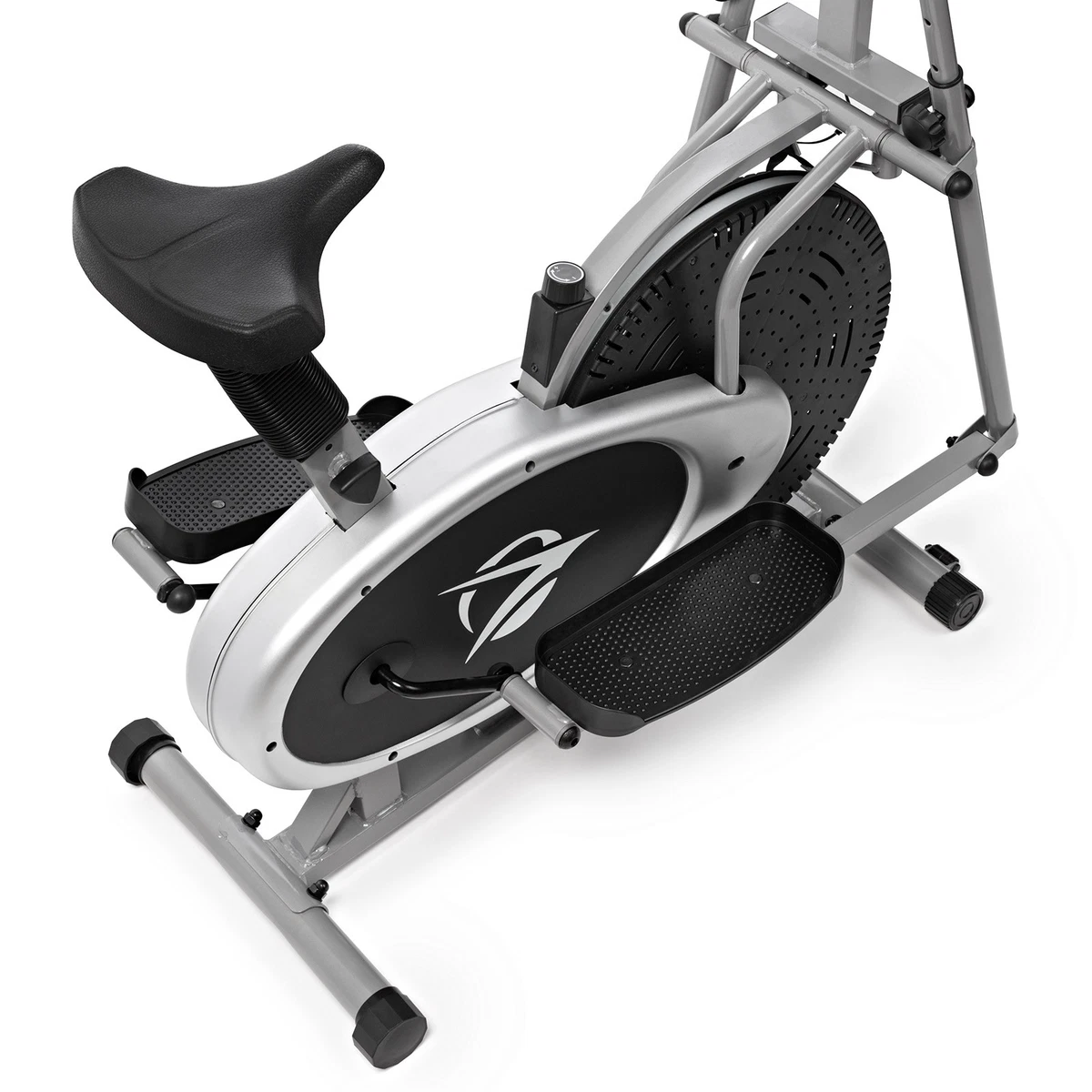 Elliptical Machine Cross Trainer 2 in 1 Exercise Bike Cardio Fitness Home Gym