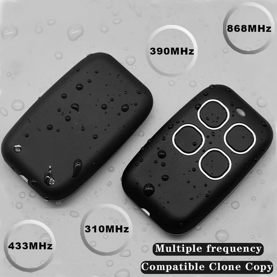 280-868MHz Garage Door Remote Control Cloning Key Fob - Universal Copy For LiftMaster, Chamberlain 7 thumbnail image