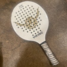 Viking Oz Lite White/Gold Platform Tennis Paddle