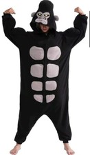 Gorilla Costume - Adult Plush One Piece Animal