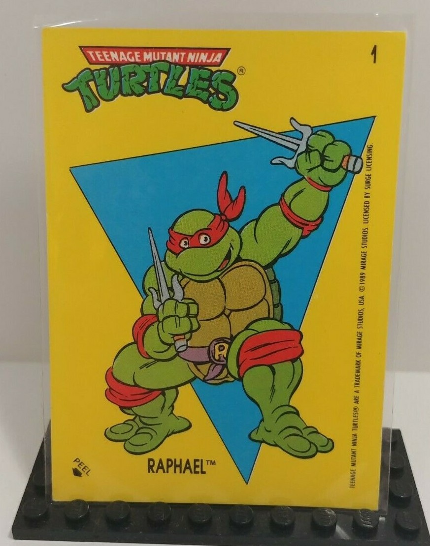 1989 Topps Teenage Mutant Ninja Turtles Trading Cards (TMNT