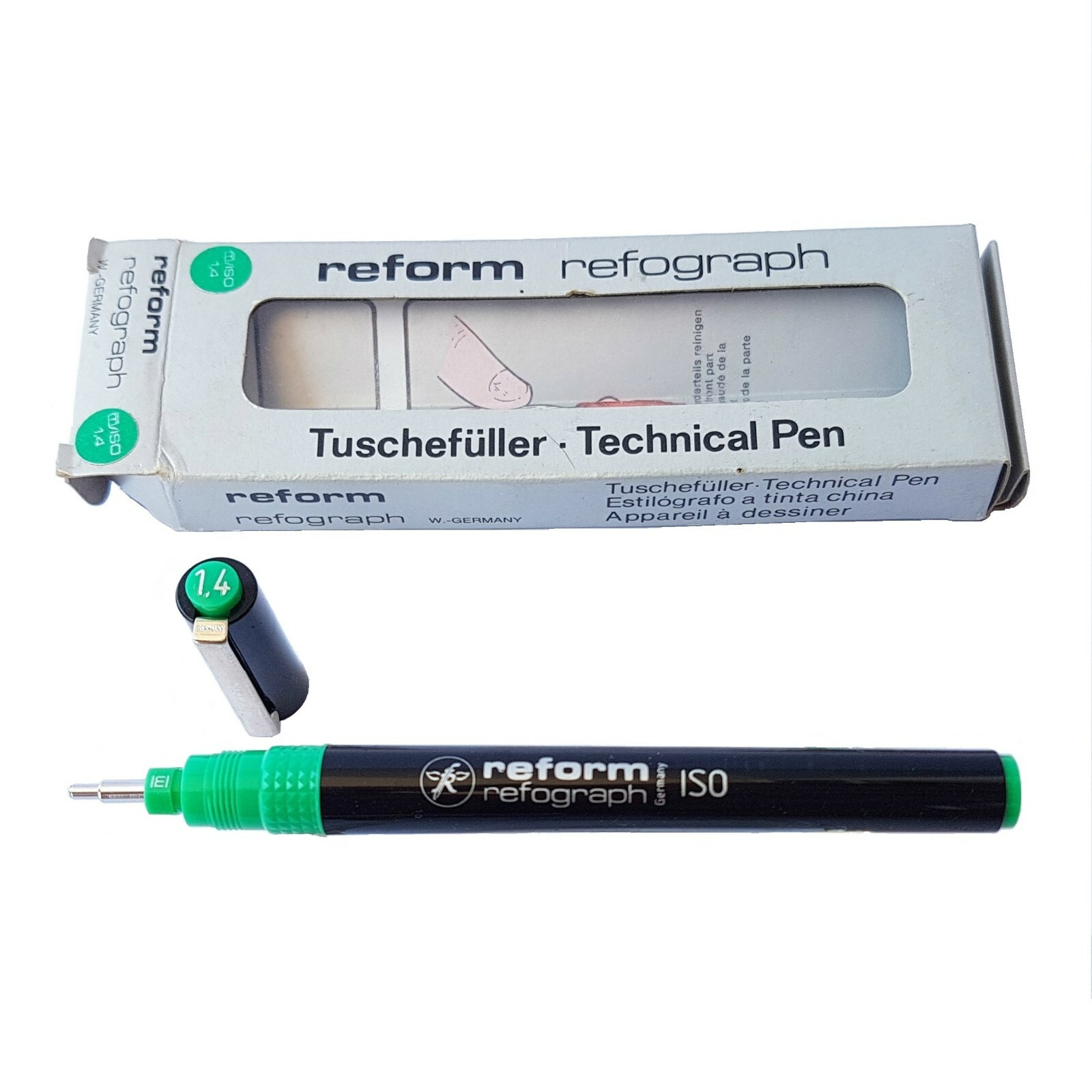 Reform Refograph 1.40 mm Technical Pen Tuschefüller made in W
