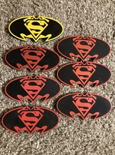 Superman/Batman Action Figure Stand Base - Lot of 7 Display Bases