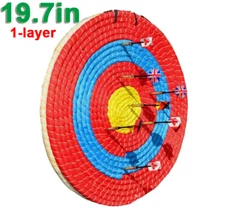 Hand-Made Straw Archery Target,Arrow Target for Recurve Bow Longbow Compound Bow