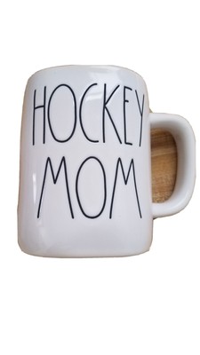 rae dunn hockey mom mug