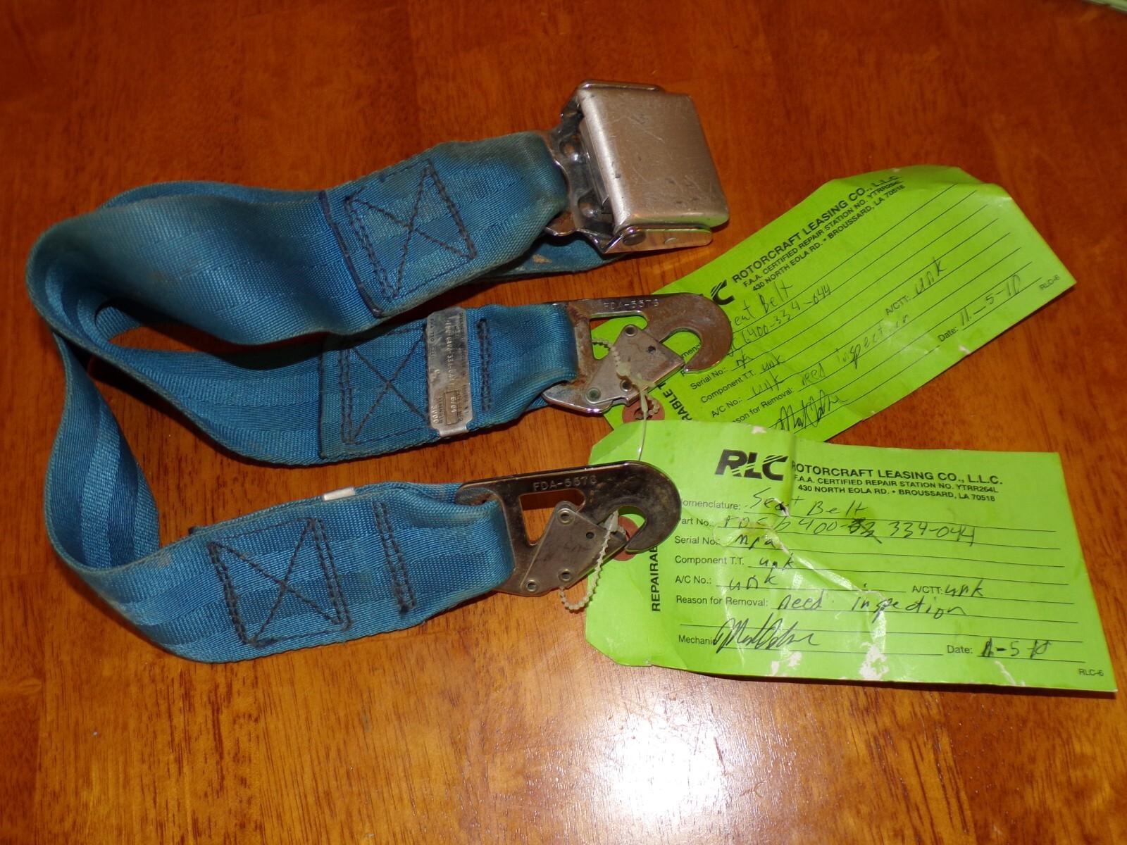 Helicopter Seatbelt FDC6400334044 eBay