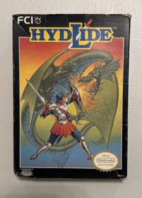 HYDLIDE - Nintendo Entertainment System (NES) - COMPLETE IN BOX (CIB)