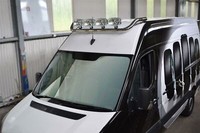 DachträGer + Leds + LED Spots FüR Ford Transit MK9 Mittel Hoch 2021+ Licht Van