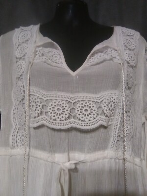 dress with lace bra showing Ivory Lace Bralette Dress