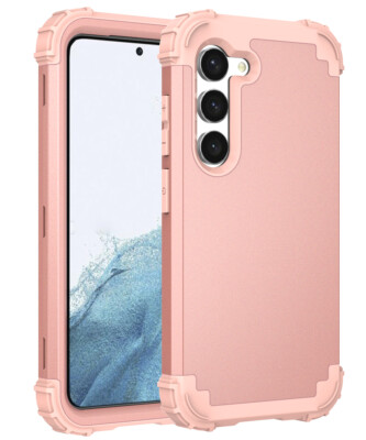 3 in 1 Shockproof Silicone Rugged Phone Case For Samsung Galaxy A17 A36 A55 A51