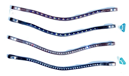 STUBBEN 4600 Exclusive KRISTALL Crystal Bling CURVE U Shape RHINESTONE Browband