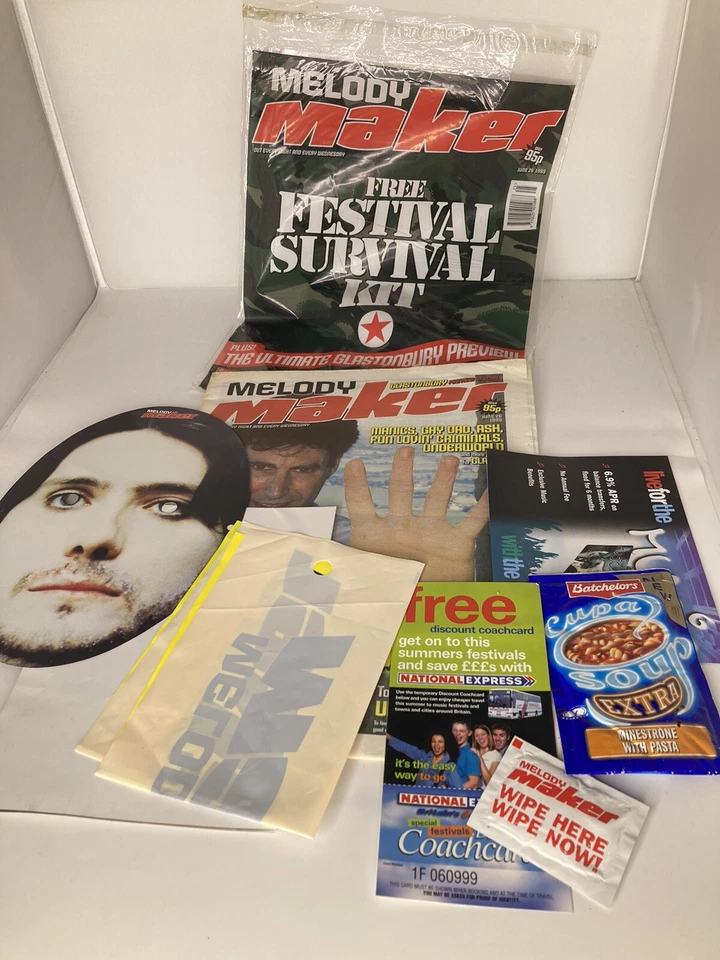 Melody Maker Magazine June 26 1999 Festival Survival Kit Muse Underworld Travis - Image 2 of 4