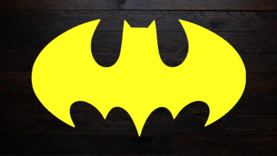 DIY Art Project Paint Reusable Stencil Silhouette - Batman Original Bat  Symbol | eBay
