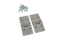 Antique Drop Leaf Table Hinges Steel, Small, Sold In Pairs, With 12 Wood Screws