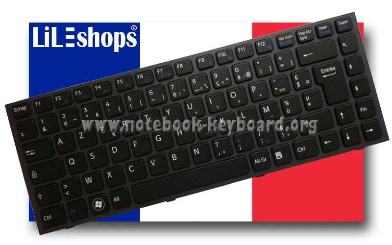 Clavier AZERTY Français Original Pour Sony Vaio SV-S15 / SVS15 - Neuf Sous Blister