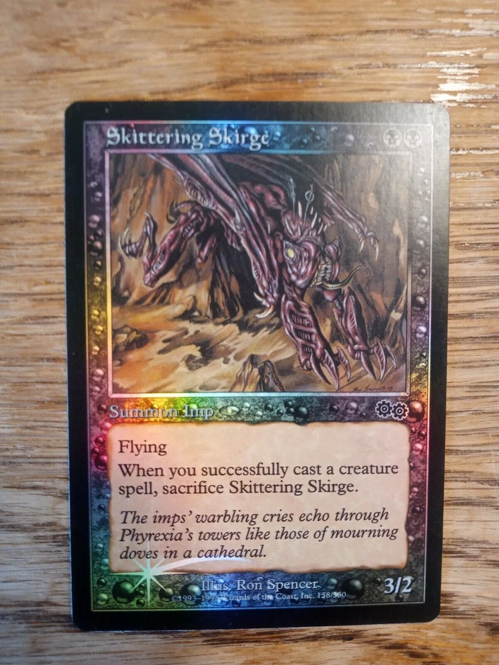 MTG Skittering Skirge (Arena) Promotional Cards: (Foil) closed NM Condition L2 Foto 2 de 2