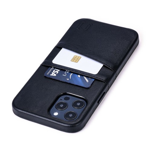 Dockem iPhone 12/12 Pro, 12 Pro Max Exec M2 Wallet Case; 2 Slots, Metal Plate - Picture 2 of 45