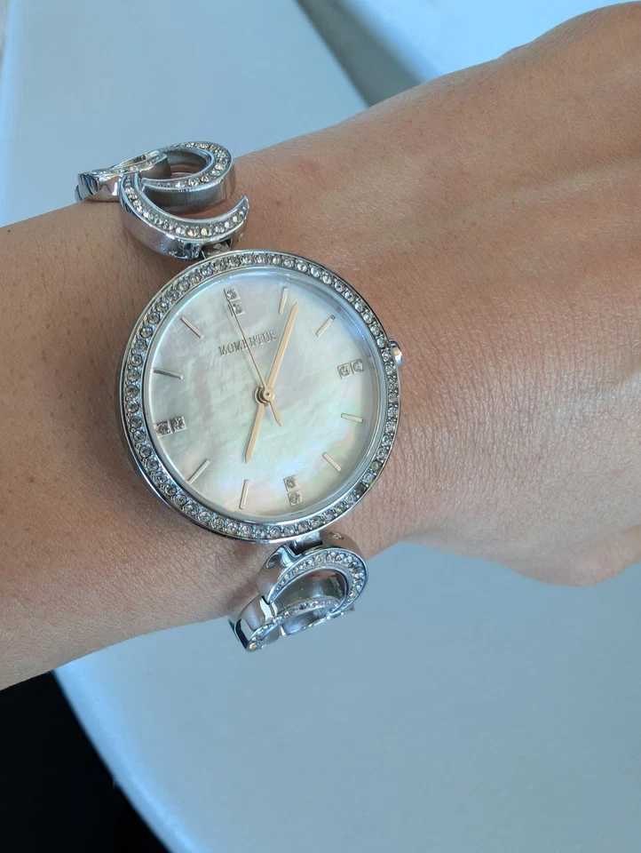 Momentus Ladies Quartz Analog Watch 3 ATM Stainless  - image 3 of 4